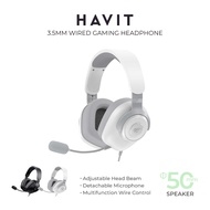 HAVIT HVGMH-H2230d 3.5mm Wired Gaming Headphone with High Magnetic 50mm Speaker