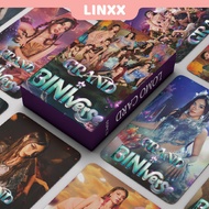 LINXX 55 Pcs BINI  Album Lomo Card Kpop Photocards  Postcards  Series