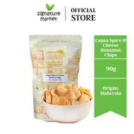 Signature Market Cajun Spice & Cheese Hummus Chips (90g)