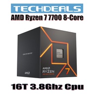 AMD Ryzen 7 7700 8-Core 16T 3.8Ghz Cpu