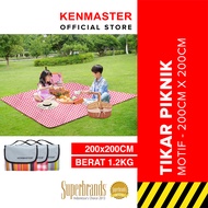 Tikar Piknik KM-200 -200X200 CM / Picnic Rug / Alas Piknik - OL060