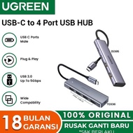 SHIPPINGbebas - UGREEN 4 in 1 Type C 4in1 4 Port USB 3.0 Hub