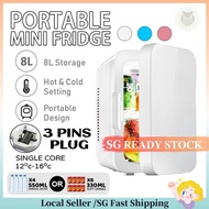 8L Refrigerator Mini Freezer Outdoor Car  Mini Fridge Cosmetic Storage