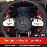 For AMG A35/45 A35L CLA 35/45 C43/63 E43/53/63 S63/65 GLA35/45 GLB35 Aluminum Car Steering Wheel Shi