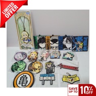 [BIG SALE] Demon Slayer, Hero Academia, Dragon Ball Ichiban Kuji Prize keychain artwork canvas board