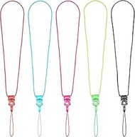yueton Pack of 5 Detachable Neck Strap Band Lanyard for Cell Phone Camera iPod Mp3 Mp4 USB Flash Dri