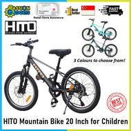 Latest Model HITO Mountain bike MT-08 for children 20inch 7 speed SHIMANO