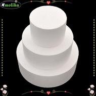 MOLIHA 4/6/8 inch Cake Foam Mould Decorations Dummy Party DIY Round