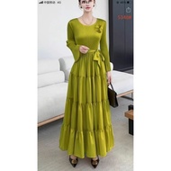 PREMIUM PLISKET DRESS 5310 - 5335 - 5336 Dress Woman Dinner Dress