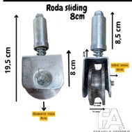 8 cm sliding wheels, anti-anjlog fence doors,/ sliding fence wheels, fence doors
