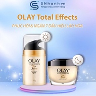 OLAY TOTAL EFFECTS Restorative Moisturizer & Slows down 7 Signs of Aging 50G