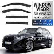 Suitable for BMW Alpina XD3 special car window visor,car door rain guard,car rain shield,side door w