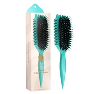 Bounce Curl Volume EdgeLift Brush 5-in-1 Tool for Volumized Waves Curls & Coils - Teal