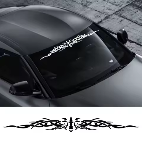 Car Windshield Sticker Auto Rear Front Vinyl Decal Decor For BMW Skoda Seat VW Volkswagen Suzuki Aud