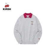 [KIRSH] เสื้อสเวตเชิ้ตคอปกเชอร์รี่ | 23AW