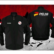 [FREE PPN] jaket bomber Pelni full bordir jaket Pelni full puring