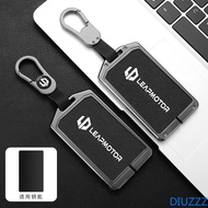 NFC Card Remote Key Cover Case for Leapmotor C10 C11 C16 C01 T03 B10 B01 B05 S01 Zinc Alloy Leather 