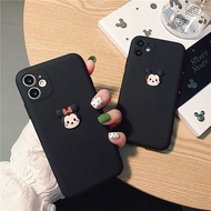 Casing Oppo R17 R15 Pro R11 R11s R9 R9s F1 R7 R7s Plus Black Mickey Minnie Cartoon Silicone Soft Phone Case Full Back Cover