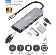 Onten OTN-95116 - 5 in 1 Type-C Multi Function Dock Station
