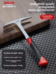 DELIXI Electric | Multi-Functional Geology Hammer Pointed and Flat Head