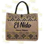 Elnido Palawan Japanese Abaca Totebags