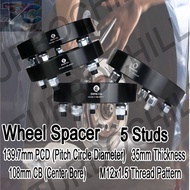 ERMITQ Wheel Spacer 5x139.7 108cb 35mm Universal M12x1.5 thread pattern