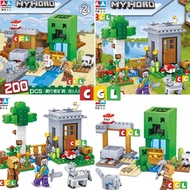 Mainan Bricks Minecraf My World Creeper Mine Village Ranch Terbaru