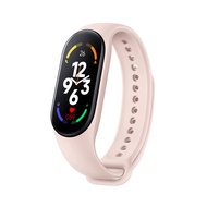 Smartwatch M6 jam tangan wanita iphone smart band6 Mi heart rate blood pressure fitness tracker fash
