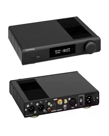 TOPPING D90 III Discrete Full Balance HiFi DAC with New PSRM Module, Bluetooth 5.1, PCM768kHz/32bit