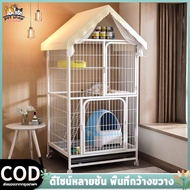 กรงแมวพับได้ คอกกรงแมว กรงแมวขนาดใหญ่ 2ชั้น 3ชั้น 4ชั้น Pet Cage คอนโดแมว บ้านแมว ทนนาน กรงสัตว์เลี้