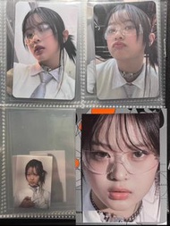 Newjeans hanni 二期會員禮set NJZ 小卡 明信片 證件照 Bunnies Club Membership Kit