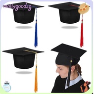 MOILYGOODSG Mortarboard Cap, 2024 Graduation Degree Ceremony Graduation Hat, Unisex Graduation Season DIY High School Party Supplies