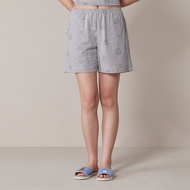 DINOTAENG | QUOKKA & BOBO 印花短褲-迷霧灰