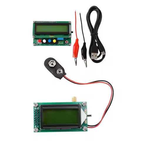 A63K-1 Pcs Digital Lcd Inductance Capacitance L/C Meter Capacitor Tester & 1 Pcs Diy High Accuracy A