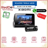 XIAOMI 70mai A810 Dash Cam 4K HDR (Local SG Seller)