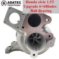 TD025 Upgrade Turbocharger 49373-07012 6+6Blades Turbo For Honda CRV Civic 1.5 T L15B7 2SV 2HX 2015-