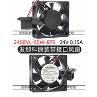 NMB A90L-0001-0576 2408VL-S5W-B79 24V 0.15 A6CM Fenaka Fan