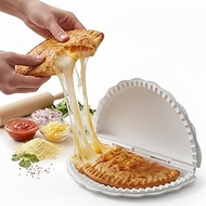 Tortilla Sealer and Crimper for 10 to 12 Inch Wraps, One-Piece Manual Burrito Press and Quesadilla M
