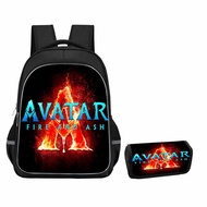 Avatar 3 Cartoon Printed School Bag-Fire and Embers High-Definition Printed Casual Travel Bag 53cm 4