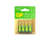 超霸 - GP UltraAA 3號 特強鹼性電池 4粒卡裝