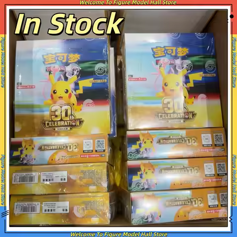 In Stock Genuine Pokemon 30th Anniversary Celebration Supplement Package Pokemon Cards Pikachu Pokem