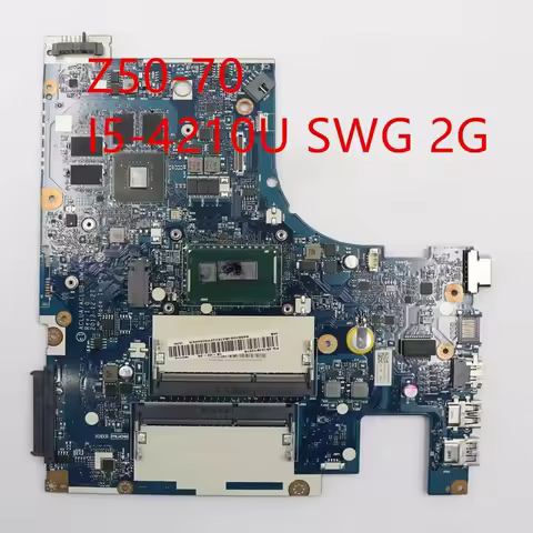 Motherboard For Lenovo Z50-70 Laptops Mainboard I5-4210U SWG 2G 5B20G45476