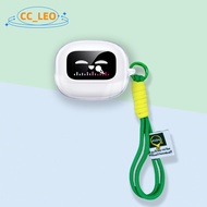 Case for UGREEN EchoBuds Magic Cute Earphone Lanyard UGREEN T6 Magic Transparent Soft Case Suitable 