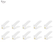 Shoe Organizer for Closet Shoe Organizer 10 Pack Shoe Space Savers Double Layer Shoe Riser