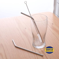 100% Japan KM4137/4138 Stainless Steel Straw High Quality Food Grade Metal Straw Reusable Straight/Curve