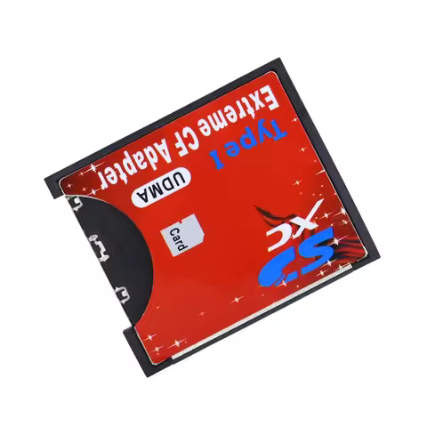 SD To CF Card Adapter SD SDHC SDXC MMC To Standard Compact Flash Type I UDMA Memory Card Reader Conv