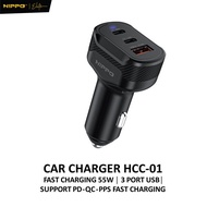 Hippo HCC-01 55W Car Charger PD QC