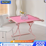 2025 NEW STYLE MAHJONG TABKE- [READY STOCK] Folding Mahjong Table, Fabric Table Top，Pink girlish mah