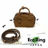 △ Delvaux 德爾沃 Cool Box Nano Brown Taurillon Soft Calfskin 2way Bag 迷你啡色牛皮兩用袋 - 247018062