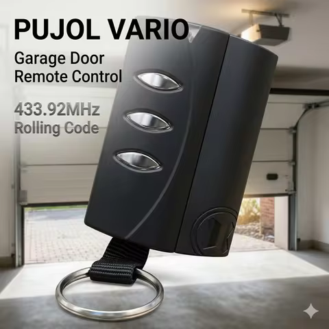 PUJOL VARIO Garage Automatic Door Remote Control 433,92mhz Rolling Code Only Compatible With PUJOL V